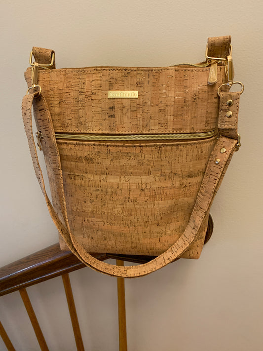 Unique mid size cork tote now available