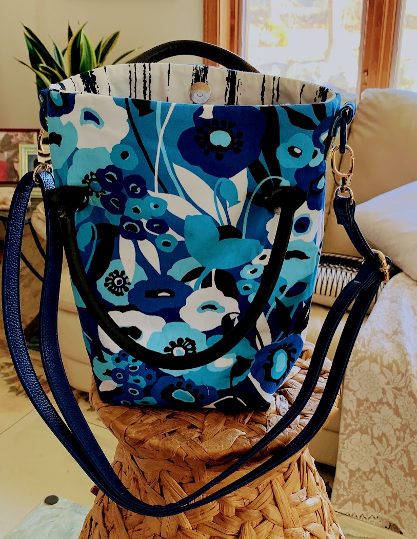 Brightly colored tote